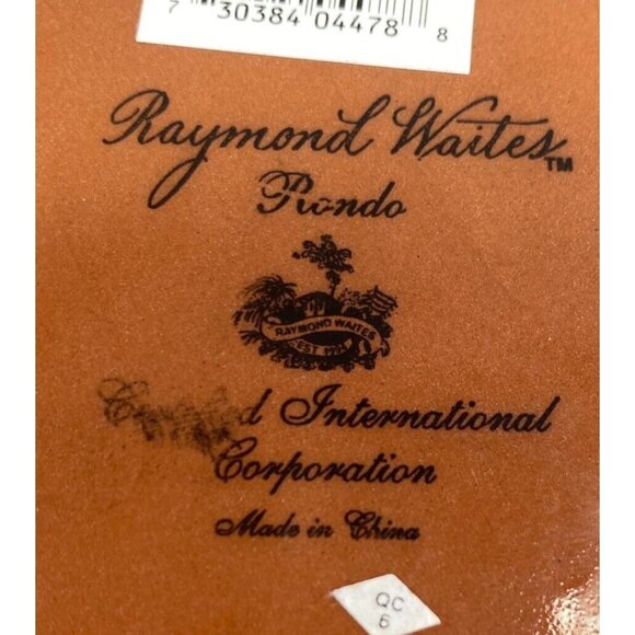 Raymond Waites Certified Intl RONDO Brown Rust Yellow 128oz Beverage Pitcher - Picture 8 of 16